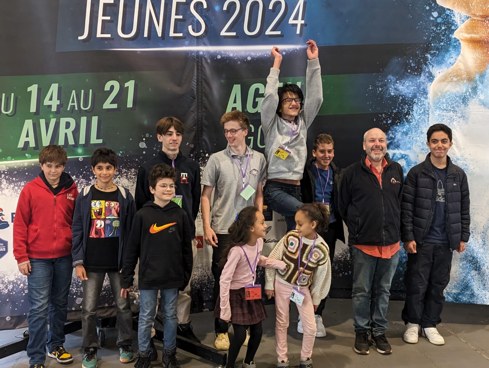 Championnats de France Jeunes Échecs groupe
