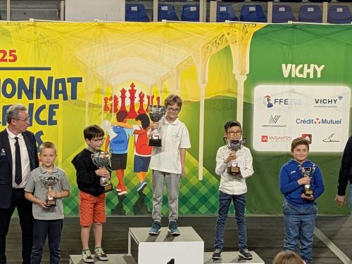 Podium Championnat de France Théo Koury