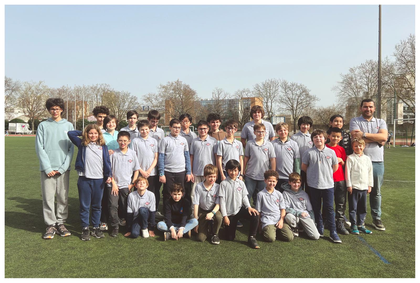 Photo équipe joueurs JEEN Championnat IDF 2026