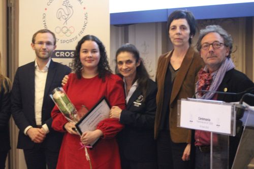 Photo femme en or équipe CROSIF JÉEN Eva Fontaine