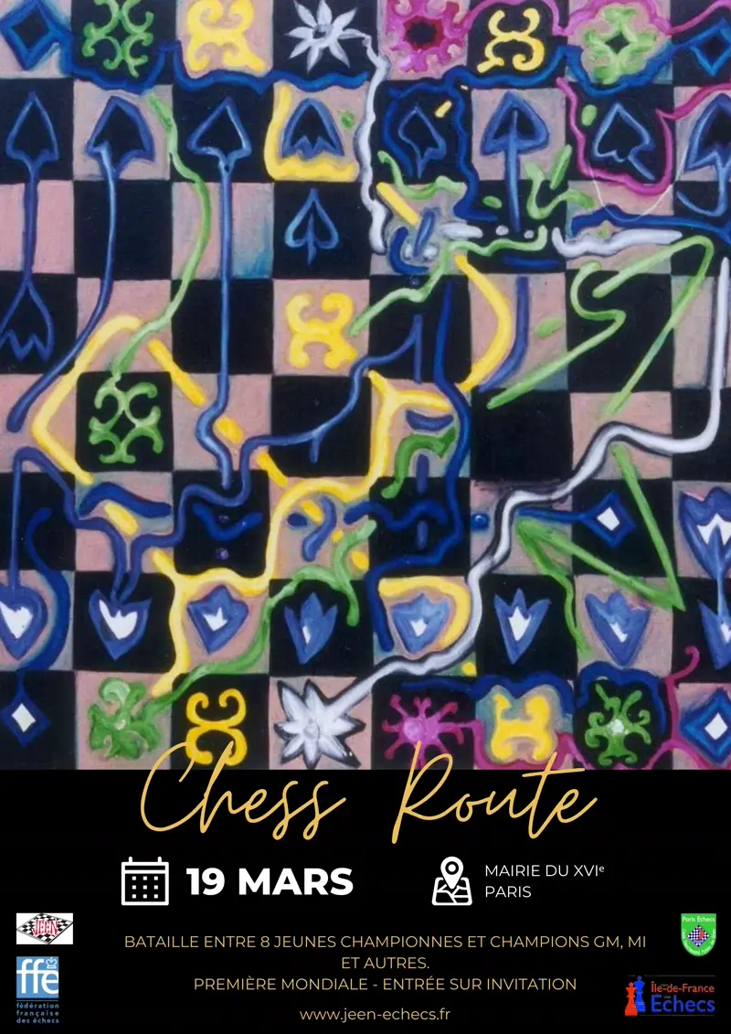 affiche tournoi chess route club échecs paris 16 jeen